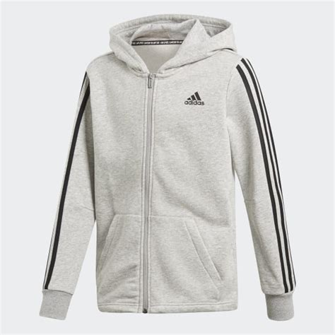 adidas jacke herren graue streifen|Graue Jacken .